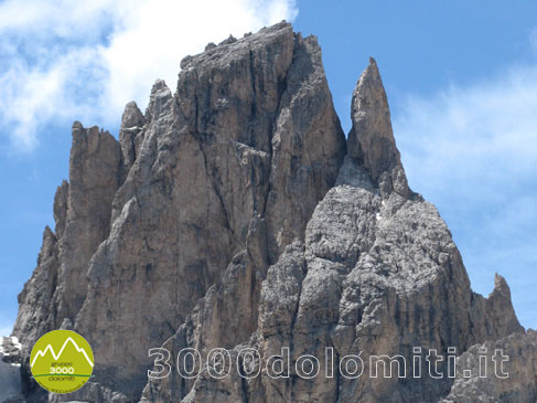 Punta delle Cinque Dita - Sassolungo