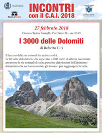 Presentazione libro 3000 delle Dolomiti al CAI di Dueville