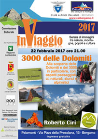 Presentazione libro 3000 delle Dolomiti al Palamonti - CAI di Bergamo