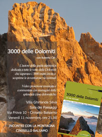 Presentazione libro 3000 delle Dolomiti al CAI Cinisello Balsamo