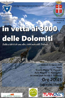 Presentazione libro 3000 delle Dolomiti a Noale