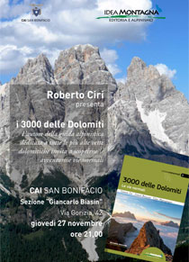 3000 Dolomiti CAI San Bonifacio